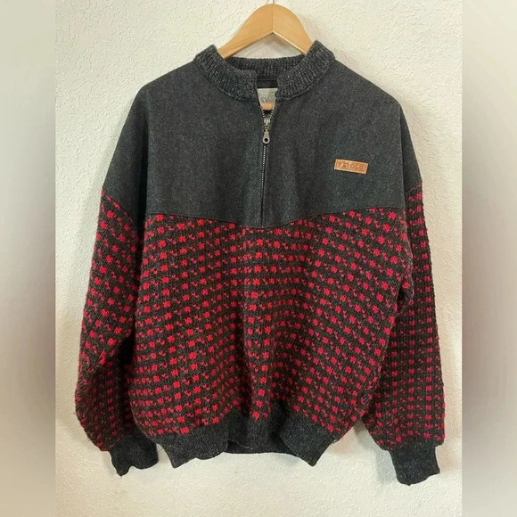 Devold Wool Sweater Half-Zip Pullover - large - Picture 1 of 10
